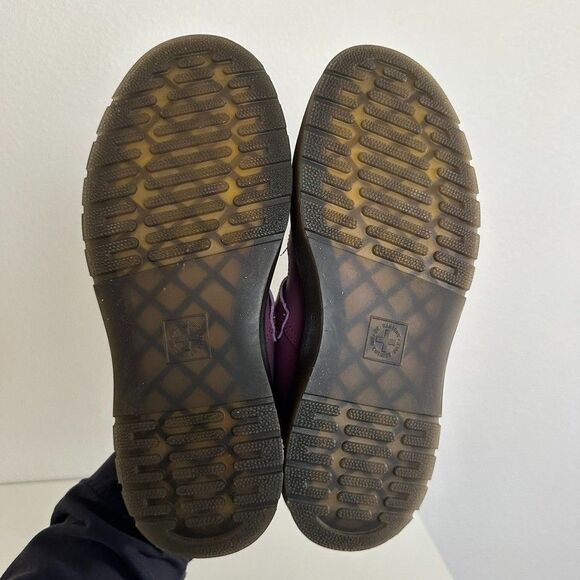 Dr. Martens Zavala Mary Jane Purple Shoes Buckle Grunge City School Women's 7 - Picture 8 of 9